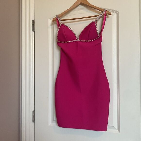 NWT Akira Rhinestone Dress (size Medium) - Picture 2 of 11